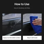 Multipurpose shinner spray Used On Leather/rubber/plastic/wood (100ml box pack) - Image 2