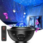 Colorful Starry Sky Galaxy Projector Nightlight Child Bluetooth USB Music Player Star Night Light Romantic Projection Lamp Gifts(with remote ) - Image 4