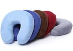 U Shaped Travel Neck Pillow Extremely Soft and Comfortable (Random Color) - Image 3
