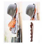 5 Level Over Door Hook for Hanging Coat Hangers, Hats, Purses, Backpacks, Purses, Jackets and Other Items. (1 Piece) / Over The Door Hanger Hook Clothes Storage Holder Multipurpose Towel Hanging Rack ( Plastic) - Image 2