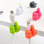 PACK OFF 10 Thumb Wall Hook Wall Decoration Hook Creative Silicone Thumb Key Hanger Hooks(random color) - Image 2