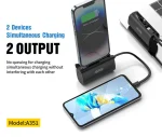 Aspor A351 2in1 Iphone & Type-C Flexible Portable Mini 5000mah Power Bank - Image 2