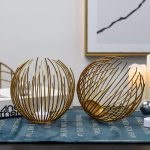 Metal Candle Holder | Iron Geometric Candle Stand For Home Decor - Image 2