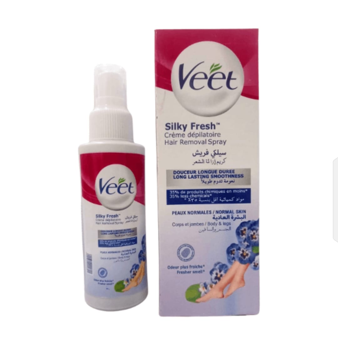 1-90.jpeg Veet Silk Fresh Hair Removal spray For Sensitive - Image 1