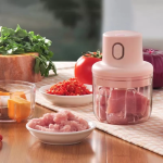(250ml)  Single Bowl USB Rechargeable Mini Grinder Food Chopper - Image 2
