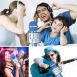 Bluetooth Handheld Karaoke Speaker Player Machine for Kids Adults Home KTV Party for Android/Iphone/Ipad/Pc (Random Color) - Image 2