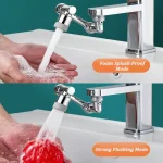 1080Â°Rotatable Faucet Aerator Bathroom Washbasin Tap Splash Filter Kitchen Faucet Extend Faucet Water Saving Bubbler Nozzle - Image 2