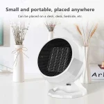Miniature heater model WG-089..  Flexible 1800W Portable Electric Heater Fan Winter Warm Hot Fan Home Office Winter Warmer(random color ) - Image 2