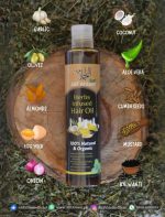 Coconut Anti-Hair Fall Oil 200ml – 100% Natural Organic Herbal Hair Growth Oil – Reex.pk