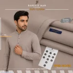 Bareeze Men's Brown Cotton Unstitched Suit - Summer Wear Pakistan