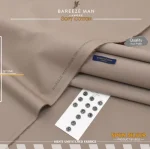 Bareeze Men's Brown Cotton Unstitched Suit - Summer Wear Pakistan - Image 2