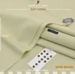 Men's Green Unstitched Cotton Suit - Summer Wear Pakistan - Image 2