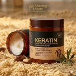 Keratin Hair Mask 50ml – Frizz Control & Deep Repair for All Hair Types – Reex.pk