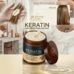 Keratin Hair Mask 50ml – Frizz Control & Deep Repair for All Hair Types – Reex.pk - Image 3