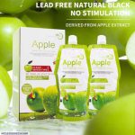 Apple Extract Hair Dye 500ml Black - Sulfate Free Lead Free Ammonia Free Pakistan