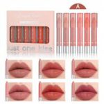 6Pcs Set Dragon Ranee Just One Kiss Lipstick Lip Crayon Bundle - Image 5