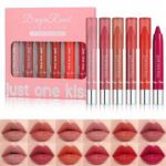 6Pcs Set Dragon Ranee Just One Kiss Lipstick Lip Crayon Bundle - Image 4