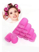 Magic Hair Roller Self-Grip Holding Rollers Hairdressing Curlers Hair Design Sticky Cling Style (12 Pcs) (random color) - Image 2