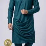 Men's Unstitched Boski Plain Suit – Emerald Green, Premium Italian Fabric All Season