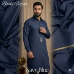 Men's Unstitched Boski Plain Suit – Blue, Premium Italian Fabric All Season