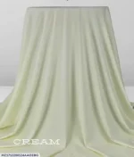 Men's Unstitched Boski Plain Suit – Ivory, Premium Italian Fabric All Season - Image 3