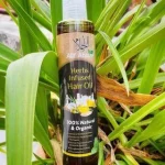 Herbs Infused Hair Oil 100ml – 15 Oils & 10 Herbs, 100% Natural Organic for All Hair Types