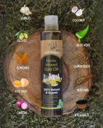 Herbs Infused Hair Oil 100ml – 15 Oils & 10 Herbs, 100% Natural Organic for All Hair Types - Image 2