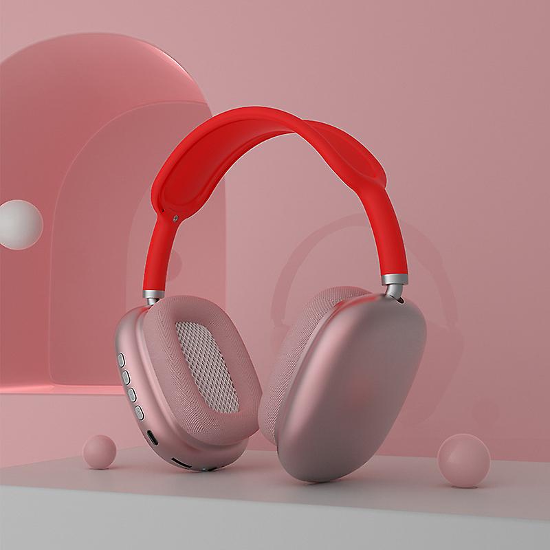 19-1.jpg p9 pro max Wireless Bluetooth Headphones - Random colors ~ With Box & With Cable - Image 1