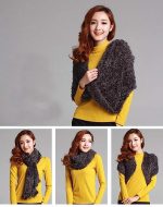 Women's Velvet Stretchable Magic Scarf 26 different styles( random color ) - Image 3