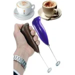 Electric Mini Coffee Beater Mini Electric Egg Beater (random color) (Cell Operated) - Image 3