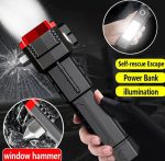 Versatile High-Power LED Flashlight: Rechargeable and Multifunctional for Your Lighting Needs - Image 2