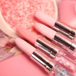 Lipstick Gel Pen Colorful Cute Black Ink Pen - 1 pc (random colors) - Image 4