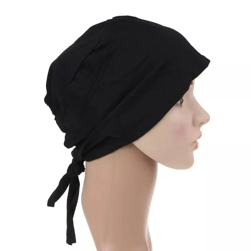 2-30.webp pack of 2 inner hijab cap Muslim Inner Hijab Cap / Muslim Women Plain Hat Islamic Inner Caps Head wear Under scarf Hijab - Image 1