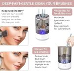 3 In 1 Electric Makeup Brush Cleaner | Automatic Make Up Brush Holder Cleaner Machine - Image 5