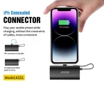 Aspor A351 2in1 Iphone & Type-C Flexible Portable Mini 5000mah Power Bank - Image 3