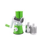 TableTop Drum Grater | Manual Vegetable Cutter Slicer & Grater | Multi-Functional Kitchen Gadget - High Quality (Random Color)