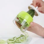 4in1 Vegetable Spiral Cutter / BPA-Free ABS plastic materials and 304 stainless steel blades - Image 2