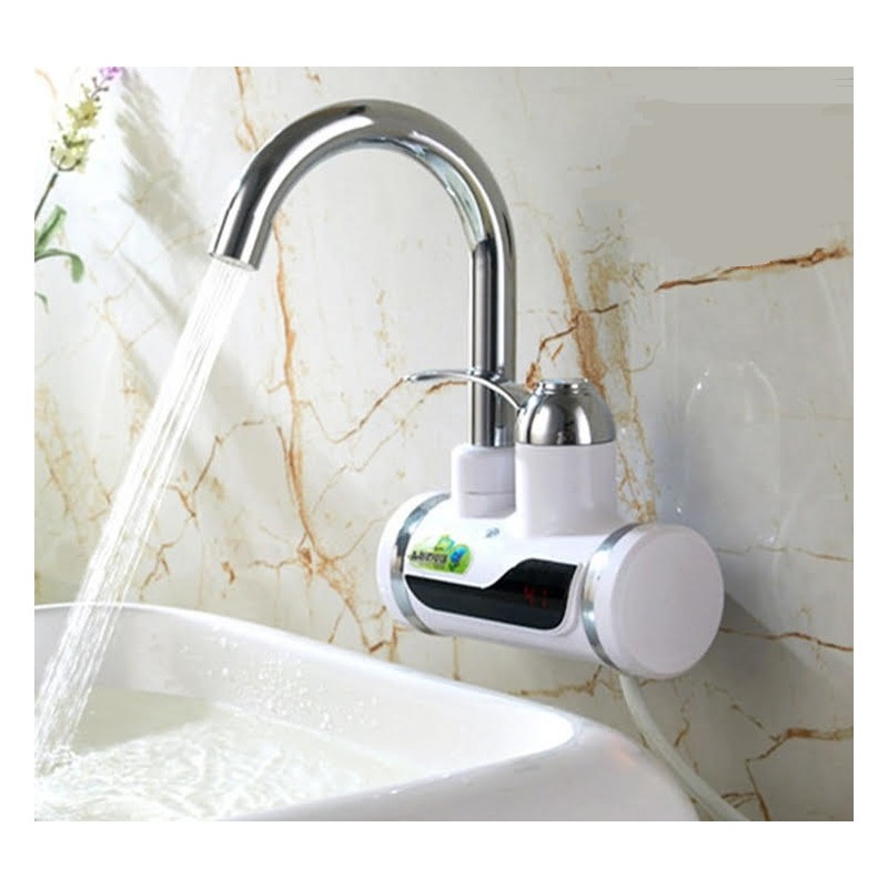 2-5-1.jpg (with shower)Electric Hot Water Heater Faucet Kitchen Instant Heating Tap Water - Image 1