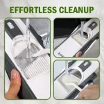 Mandoline Vegetable Cutter Slicer Chopper | Multi-function Cutter Vertical Vegetable Cutter Kitchen Shredder Grater single blade  (random color) - Image 4