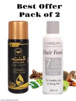 Kushta Hair Oil for Hair Loss & Thinning – Natural Anti-Hair Fall Formula 320ml - Image 2