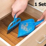 Mini Desktop Sweep Cleaning Brush Small Broom Dustpan Cute Little Broom Suit - Image 2