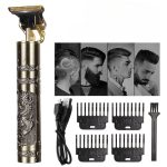 (metal Body) T9 Electric Shaver Man Cordless Hair Beard Trimmer For Men Haircut Shaving Machine Tools Barber Accessories - Image 3
