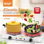 Premium Brand RAF New Arrival countertop Coil Hotplate Stove Cooktop Double Flat Burners Electric Hot Plate Double Electric Stove - Image 2