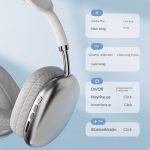 P9 Wireless Bluetooth Headphones Adjustable Over-The-Ear Stereo Headset | Best Quality Wireless Headphones (Random Color) - Image 5