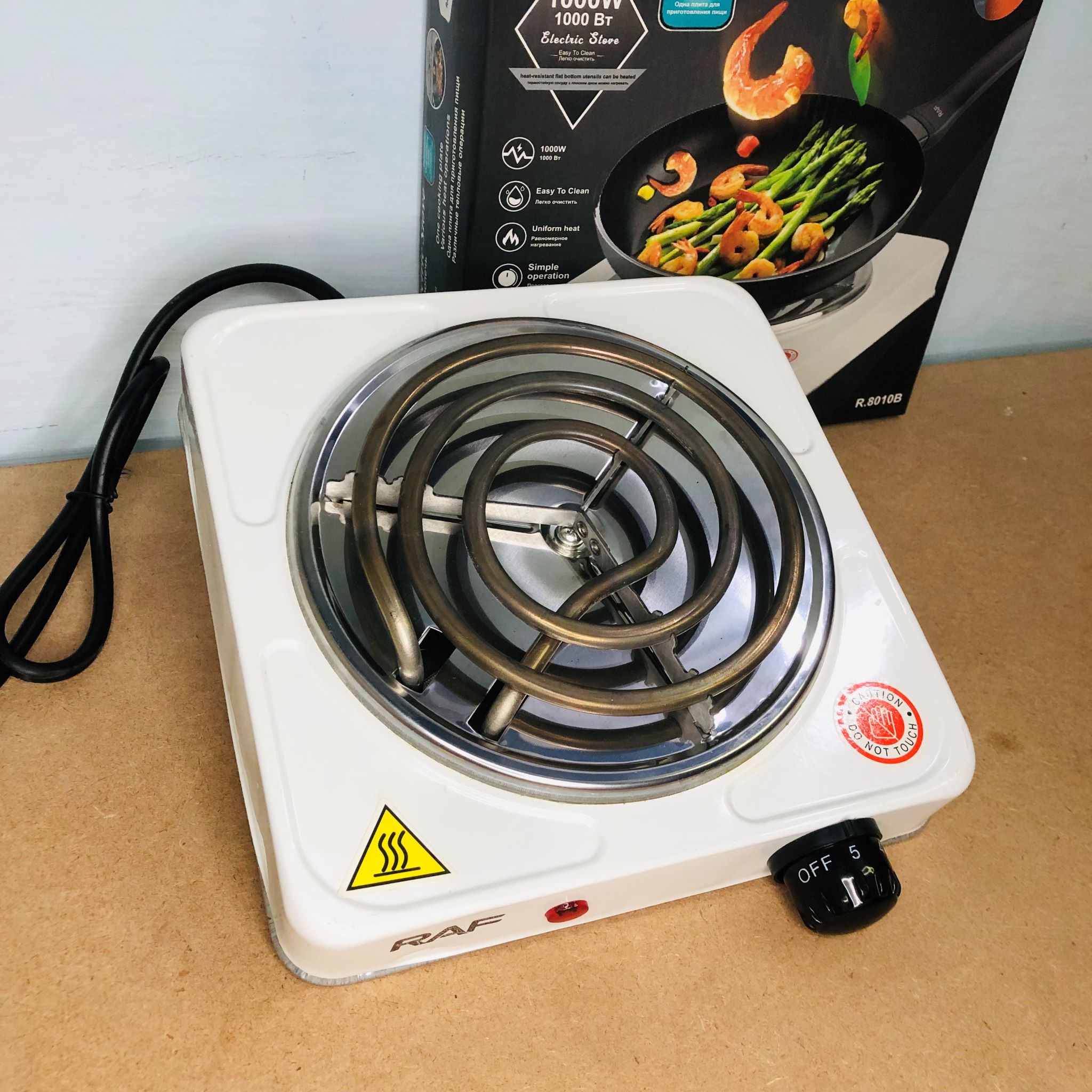2c576f92f2a60f036ae01bb835bf6835.jpg Electric Stove for cooking, Hot Plate heat up in just 2 mins, Easy to clean, (random color ) - Image 1