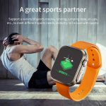 Ts8 Ultra Series 8 Men Women Bluetooth Call Heart Rate Sport Smartwatch With Fitpro App Orange - Image 2