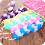 Rub Back Belt Bathroom Tools New Cleaning The Back Twist Bath Sponge Bath Towel Rub Brush Pull Back Strip (2 pcs set) - Image 2