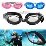 3 in 1 Swimming Goggles Advanced Swimming Goggles For Kids And Adults (Random Color) - Image 2