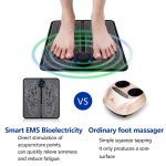 EMS Foot Massager Mat Electric USB Charging Smart Display Tens Acupuncture Feet Cushion Blood Circulation Pad Health Care Home - Image 5