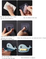 Little Whale Drain Storage Rack Dish Soap Holder for Bathroom and Shower Self Draining Waterfall Soap Tray Kitchen (Random Color) - Image 3